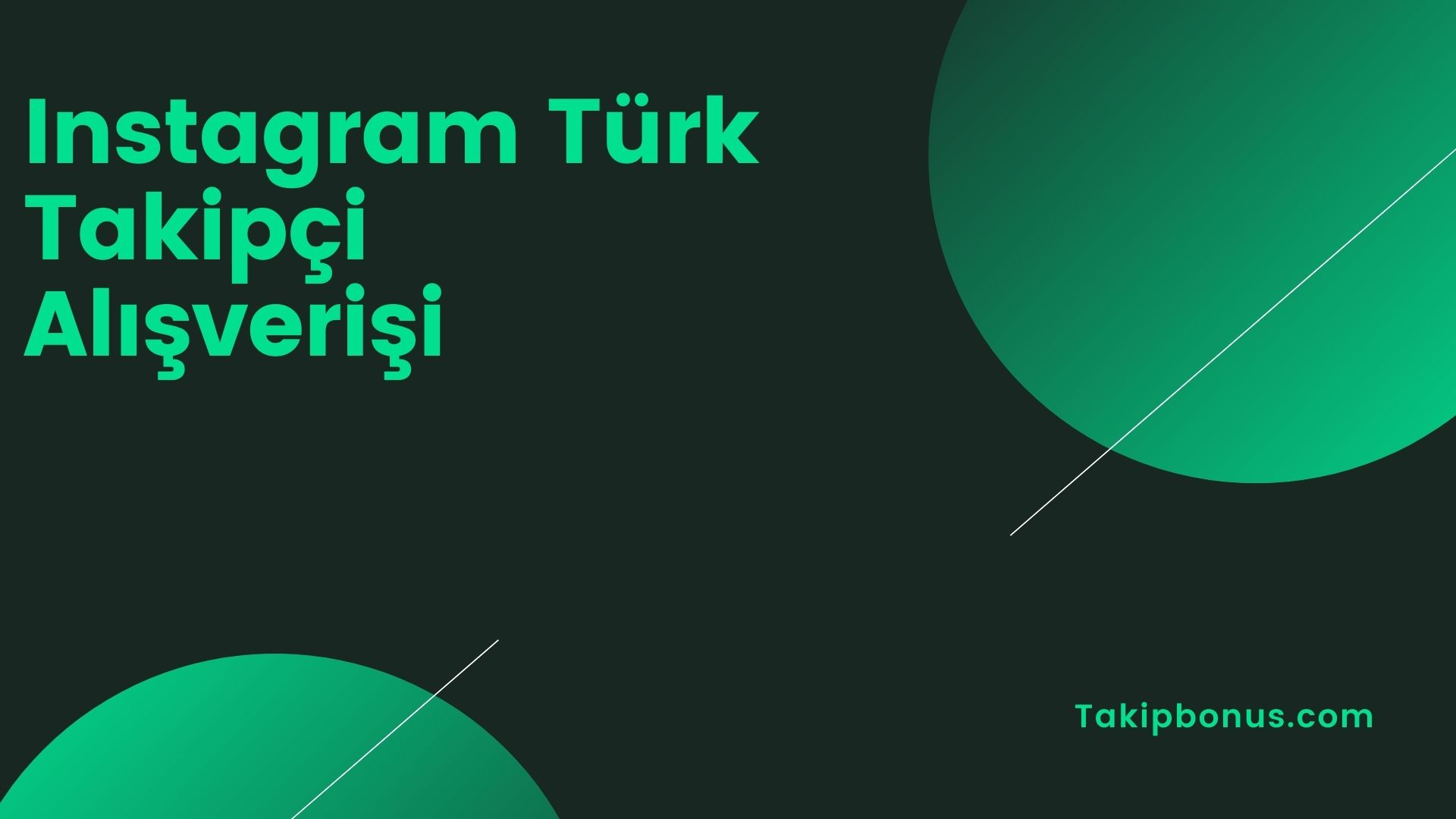Instagram Türk Takipçi Alışverişi